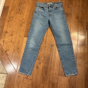 Wedgie Levi Classic Blue Denim Jeans